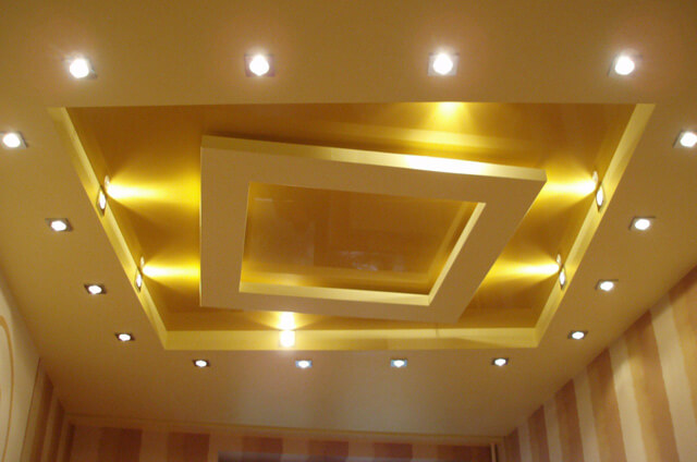 Plafond suspendu comment faire: instructions de travail + calcul des matériaux nécessaires