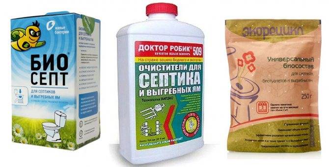 Produits bactériens pour latrines et toilettes