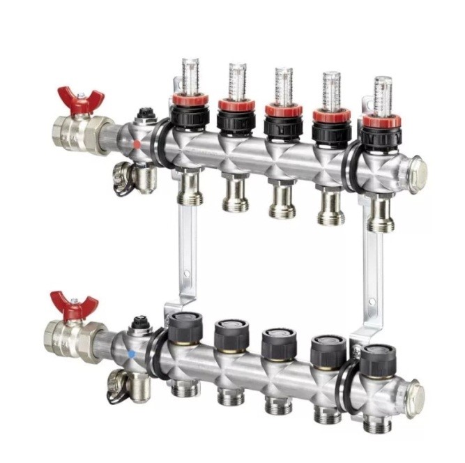 Le principe de fonctionnement et les règles d'installation d'un collecteur de chauffage