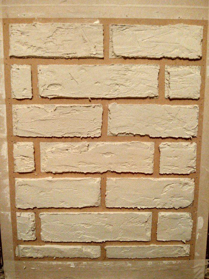 Imitation de brique avec du plâtre: nous finissons les murs sous une brique de nos propres mains