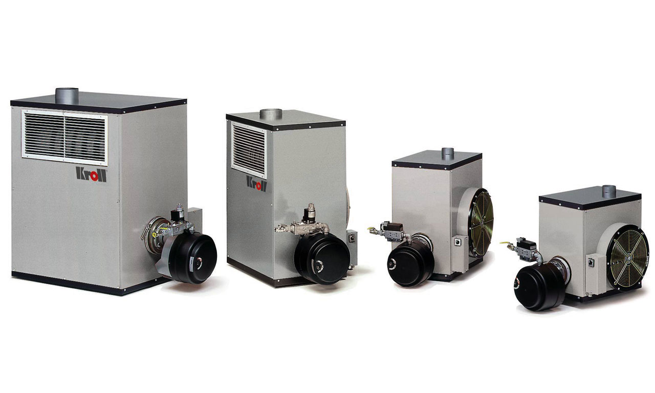 Chauffage de l'air au gaz de locaux industriels | tout sur le chauffage