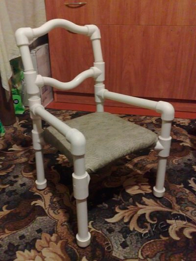 Comment fabriquer soi-même une chaise à partir de tuyaux en polypropylène: instructions étape par étape pour la fabrication