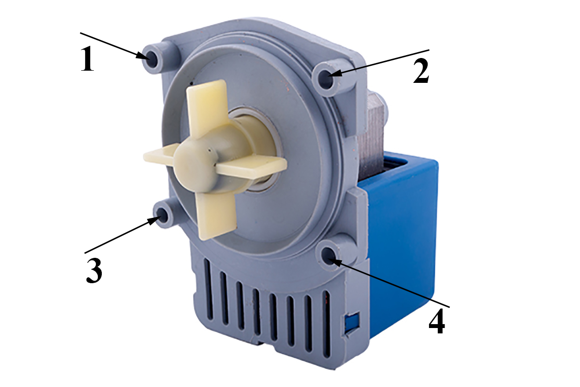 Pompe de machine à laver: appareil, emplacement et réparation