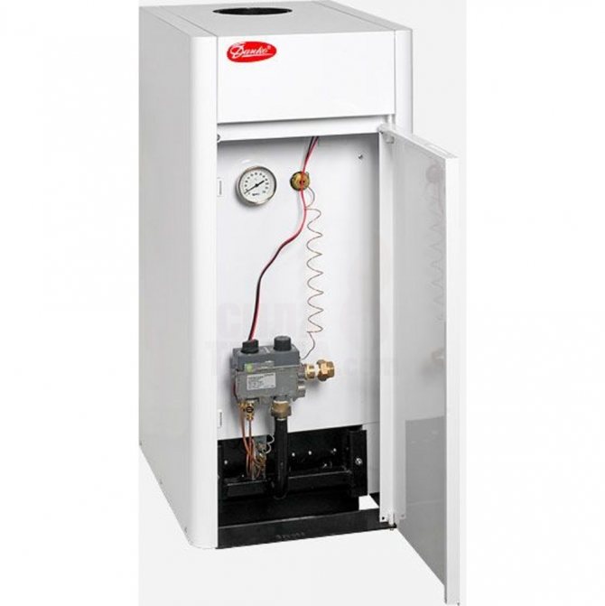 Vue d'ensemble des chaudières à gaz Danko, caractéristiques de la marque