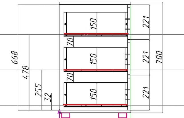 Comment j'ai fabriqué une étagère coulissante de mes propres mains pour qu'il y ait plus d'espace dans le réfrigérateur