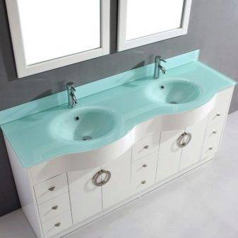 Double vasque : un aperçu des sanitaires insolites + un exemple de travaux d'installation