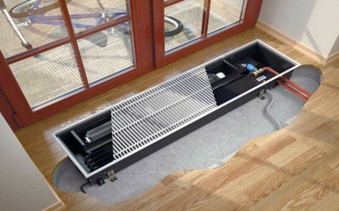 Caractéristiques des convecteurs construits sous le rebord de la fenêtre