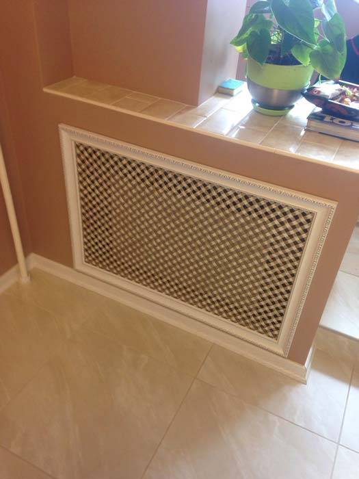 Écrans décoratifs pour radiateurs de chauffage