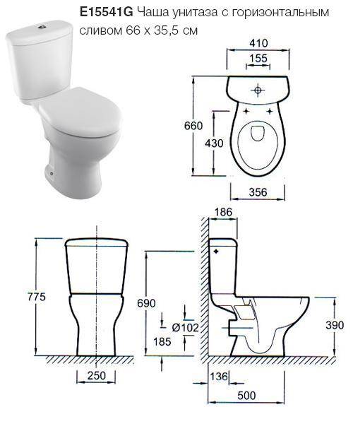 Dimensions standard des toilettes : dimensions et poids typiques des différents types de toilettes