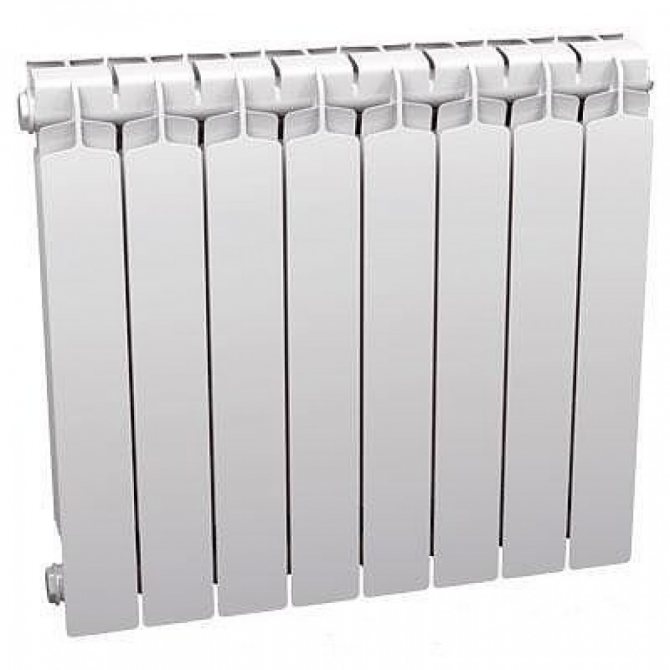 Vue d'ensemble des radiateurs de chauffage "Sira"