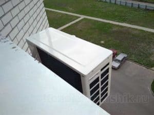 Installation d'un panier pour climatiseur sur la façade: instructions d'installation et détails des travaux