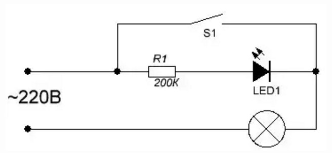 Comment connecter un interrupteur avec une seule clé: schémas comment se connecter