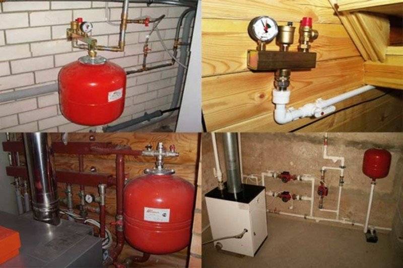 Pression dans le vase d'expansion du chauffage - causes de changement et méthodes de changement