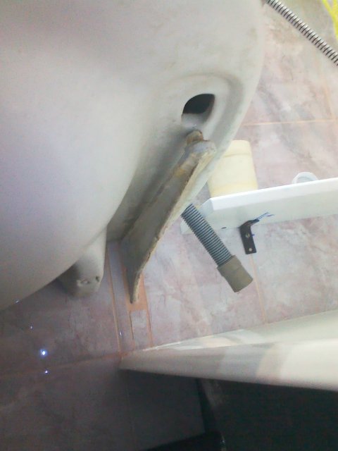 Comprendre comment fixer l'évier au mur