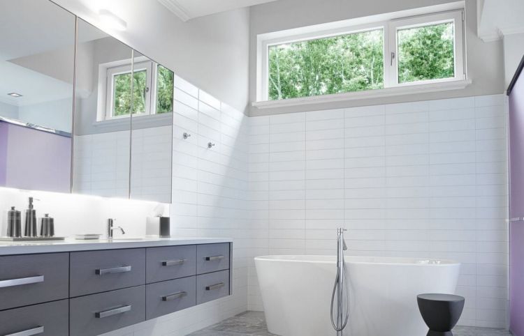 Bains courts : types, modèles insolites, une sélection de solutions originales