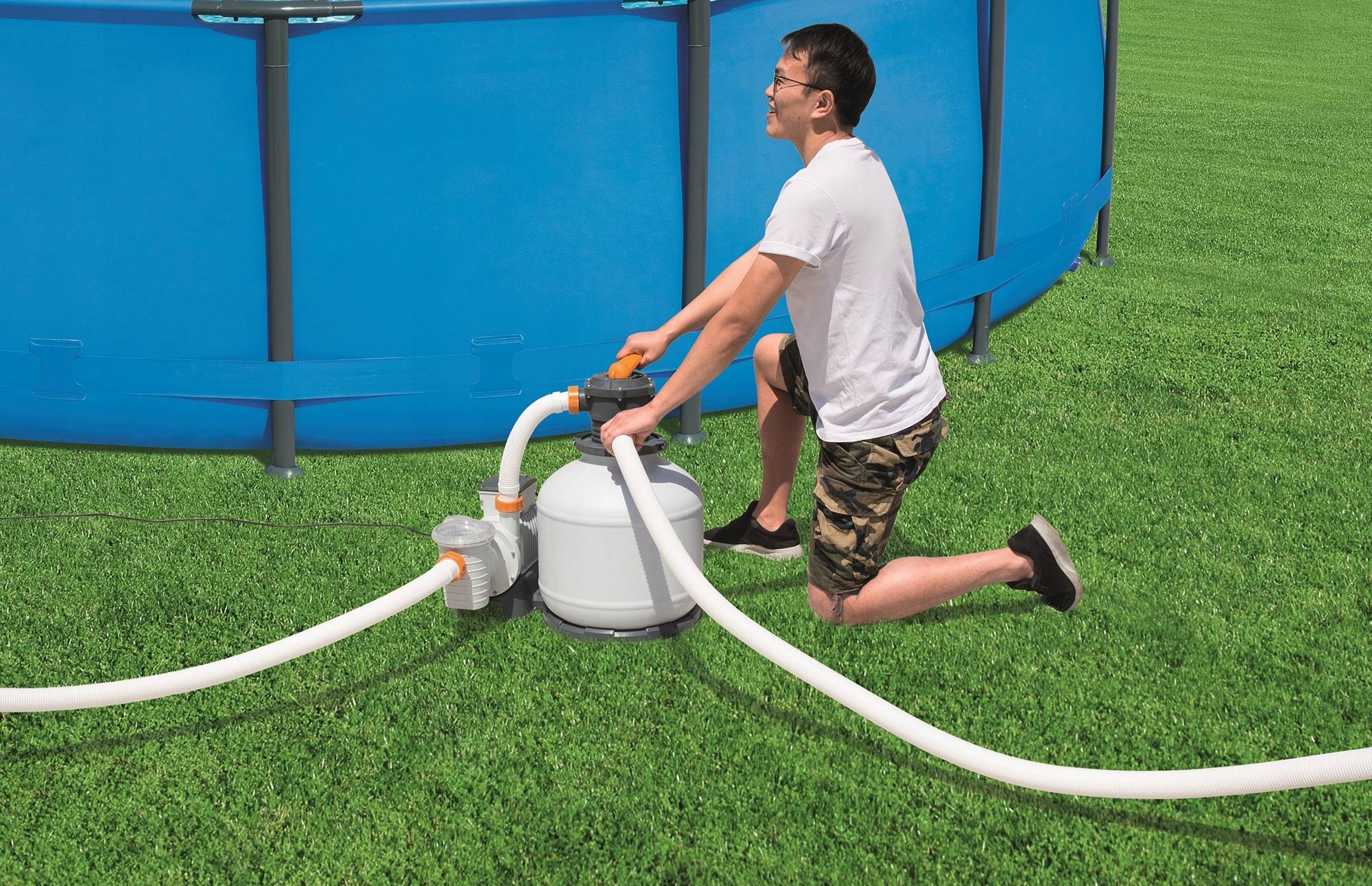 Comment fabriquer soi-même un filtre à sable pour la piscine: instructions étape par étape