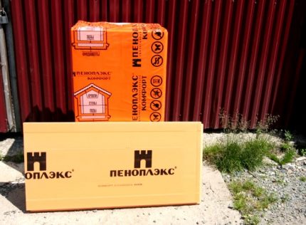 Qu'est-ce que Penoplex: objectif + types d'isolation thermique avec une description de l'application et des caractéristiques