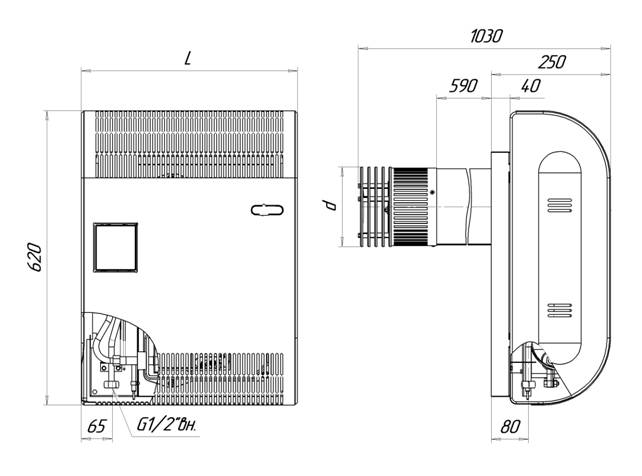 Installation de convecteurs à gaz à faire soi-même