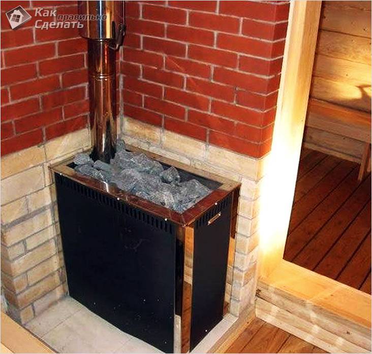 Comment faire un poêle en brique et en métal pour un bain