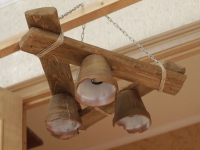 7 façons de fabriquer un lustre design à partir de choses toujours à portée de main