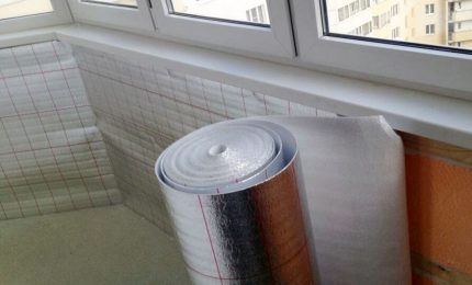 Comment isoler une loggia de vos propres mains