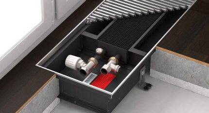 Convecteurs de chauffage à eau : appareil, classification des types + conseils d'installation