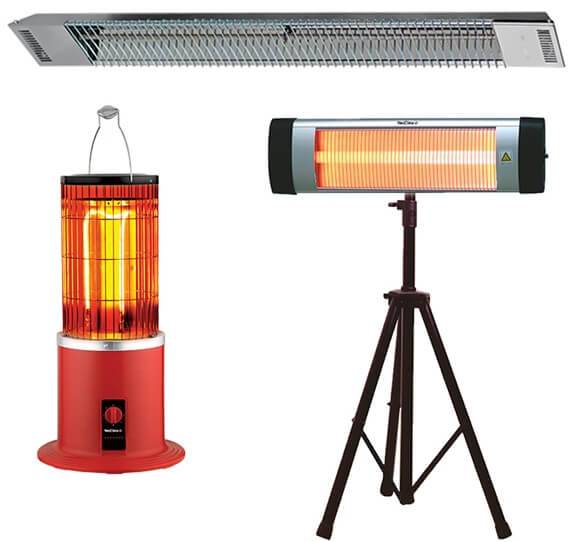 Nous faisons le choix entre un radiateur soufflant et un radiateur infrarouge