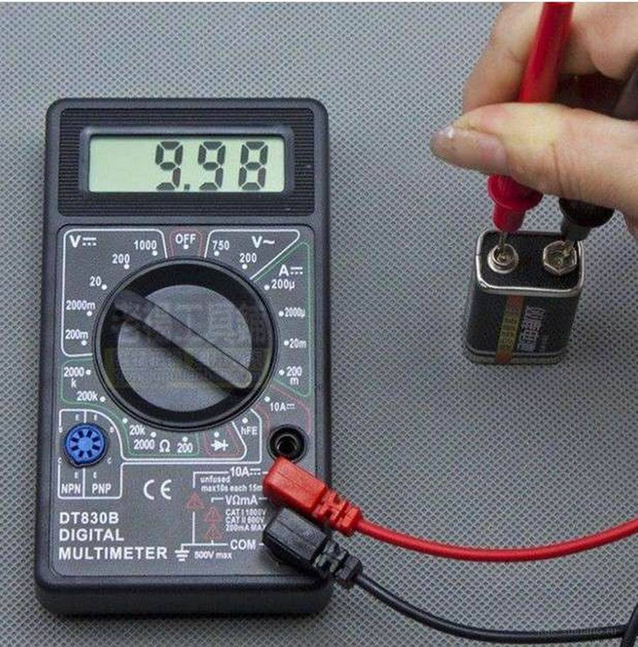 Comment vérifier la tension dans la prise avec un multimètre - règles d'utilisation de l'équipement