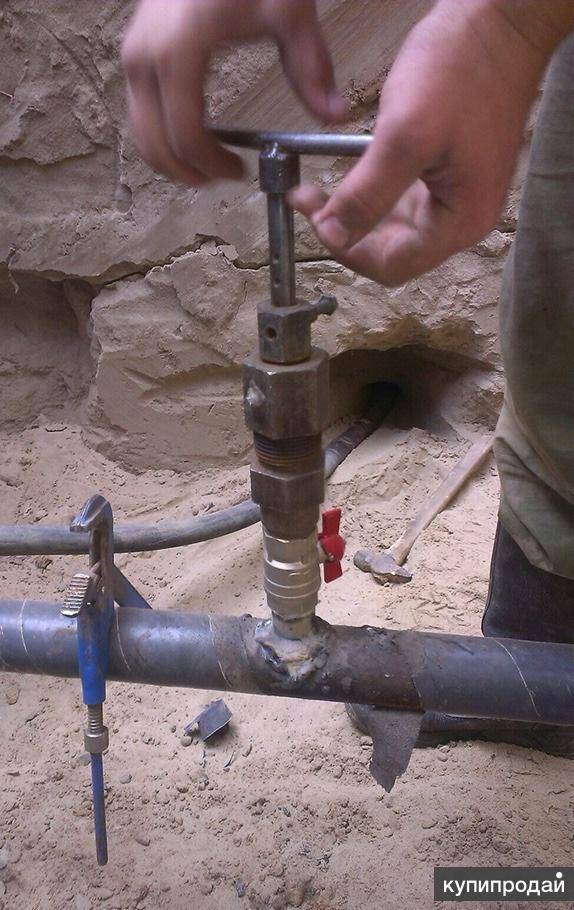 Puiser dans une conduite d'eau : comment bien le faire