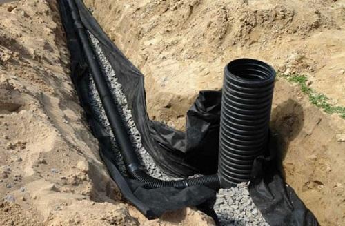 Drainage dans une maison privée: méthodes de dispositif, schémas + principales étapes de construction