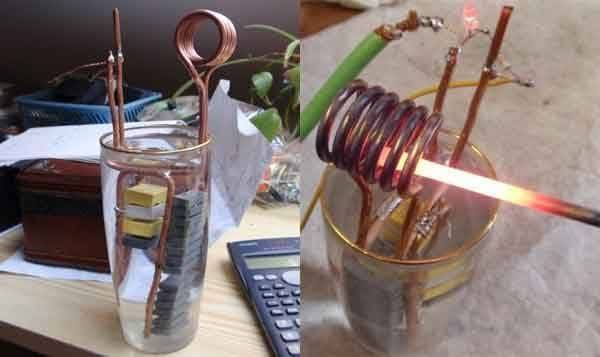 Comment fabriquer un chauffe-eau à induction de vos propres mains
