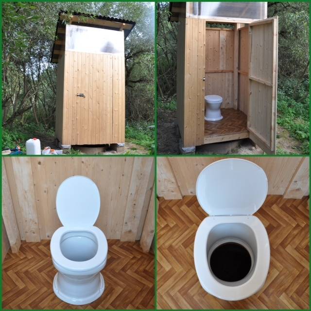 Toilettes à la campagne avec toilettes: comment les fabriquer et les installer soi-même