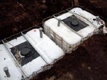 Comment faire une fosse septique à partir d'eurocubes de vos propres mains - instructions détaillées d'installation de photos
