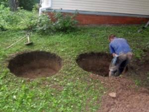 Puisard à deux chambres d'anneaux en béton: la meilleure installation à chambre unique + étape par étape