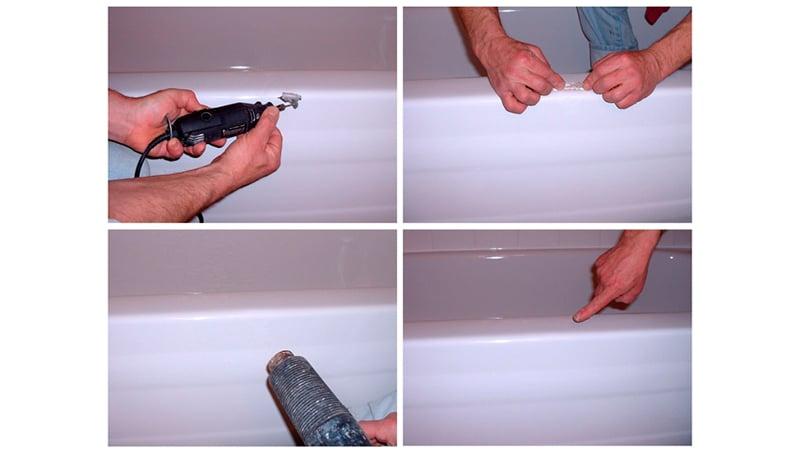 Peinture de bain DIY avec émail : un guide de restauration étape par étape