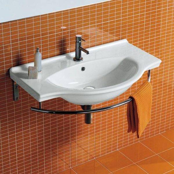 Lavabo dans la salle de bain: types de lavabos + nuances de choix du meilleur design