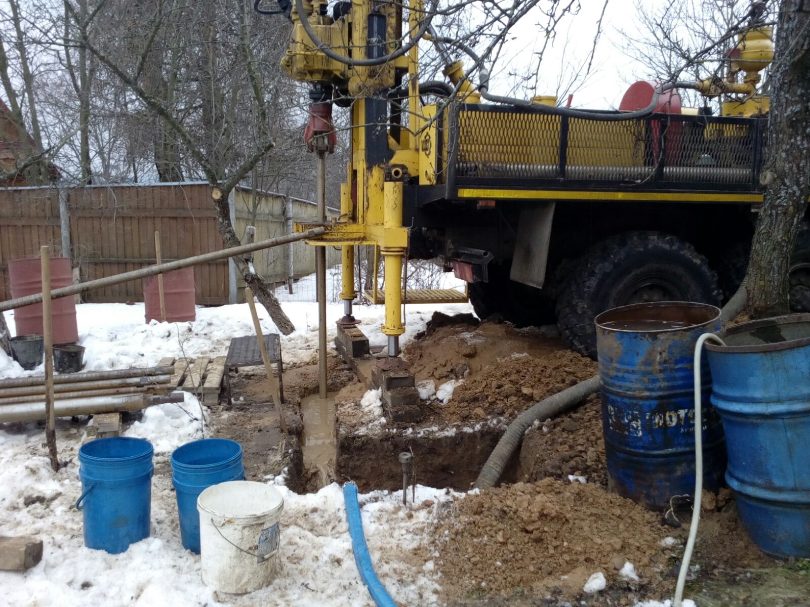 Forer des puits en hiver pour l'eau et est-il possible de forer des puits en hiver