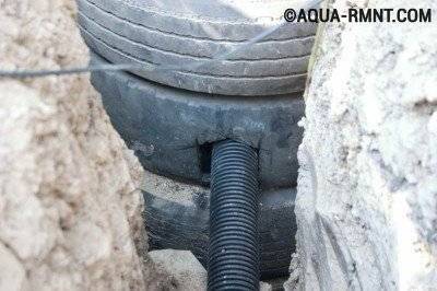 Comment organiser une fosse septique à partir de pneus de vos propres mains: instructions étape par étape