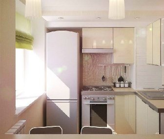 Réfrigérateur et cuisinière à gaz dans la cuisine : distance minimale entre les appareils et conseils de placement