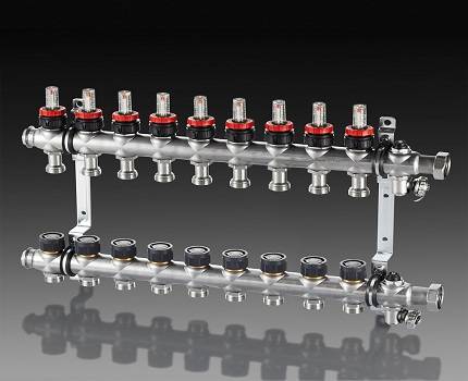 Le principe de fonctionnement et les règles d'installation d'un collecteur de chauffage