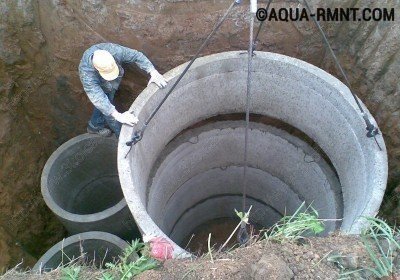 Est-il possible de réanimer l'ancien égout à partir d'anneaux de béton et de l'intégrer à la fosse septique ?