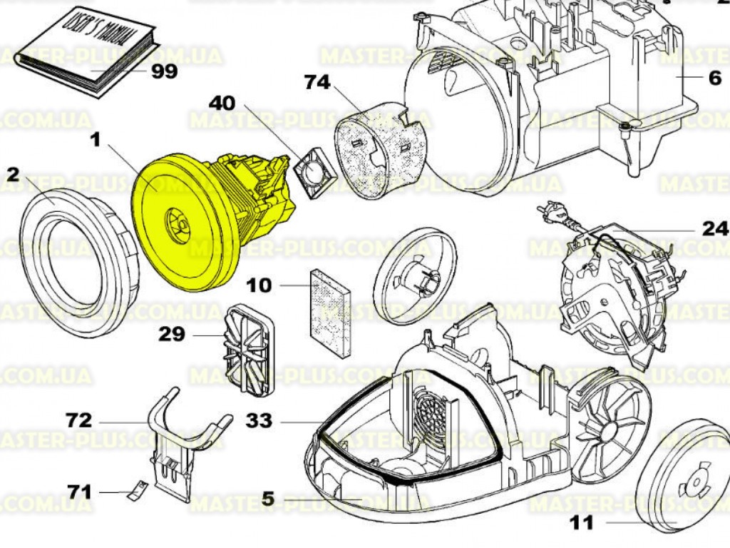 Comment démonter un aspirateur Samsung : causes des pannes + instructions pas à pas pour démonter un aspirateur