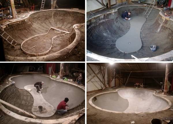 Construire une piscine fixe de vos propres mains