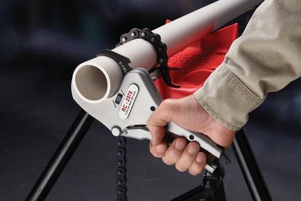 Coupe-tube pour tubes en acier: chaîne, manuel, bricolage, coupe-tube pour métal de gros diamètre, dessin