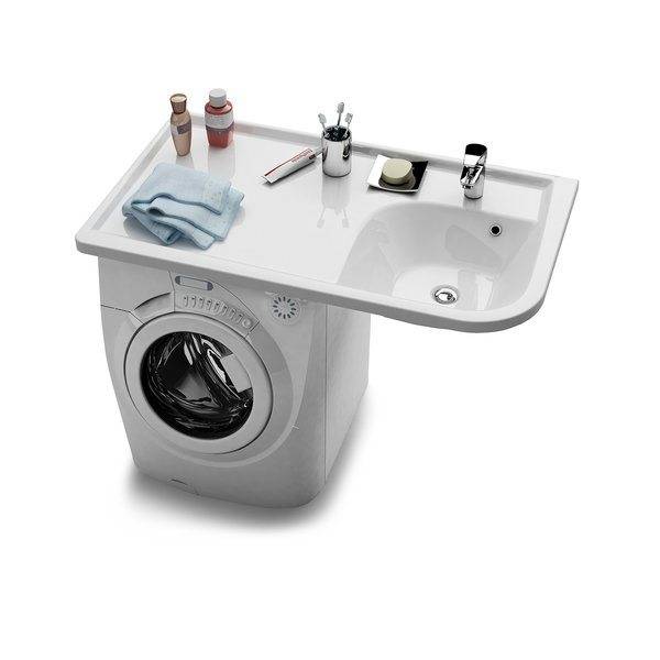 Lavabo au-dessus de la machine à laver - 120 photos, conseils vidéo pour le choix et les applications
