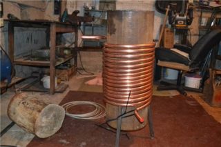 Échangeur de chaleur à air à faire soi-même sur la cheminée: exemples de fabrication et conseils des maîtres