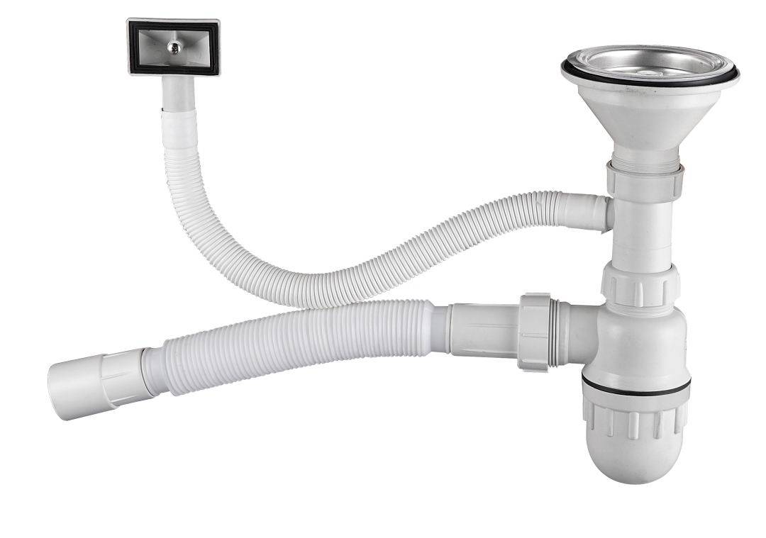 Installation d'un siphon dans la cuisine comment installer correctement le siphon sur l'évier et comment il est fixé à l'évier caractéristiques d'installation et de fixation