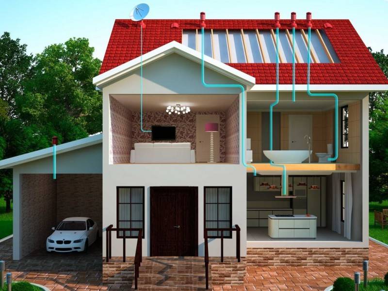 Comment faire de la ventilation dans le pays: les subtilités et les règles d'installation de la ventilation dans une maison de campagne