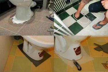 Fixation des toilettes au sol : un aperçu des méthodes possibles et des instructions étape par étape