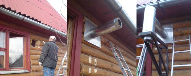 Dispositif et calcul d'une cheminée pour une chaufferie